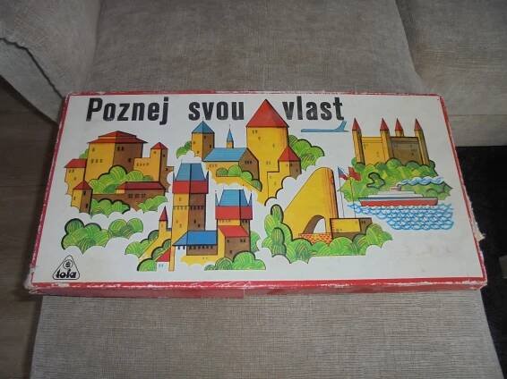 Retro hra Poznej svou vlast- TOFA-Semily - Starožitnosti a umění