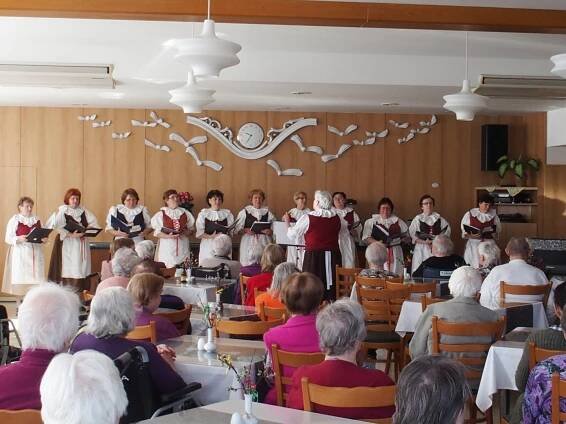 Hudební vystoupení Andante - Domov důchodců sv. Zdislavy