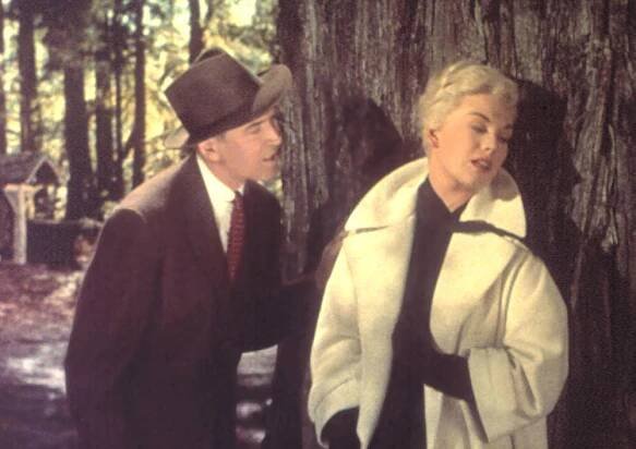 VERTIGO, James Stewart, Kim Novak, 1958