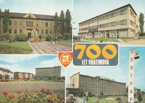 VRATIMOV  - Pohlednice místopis