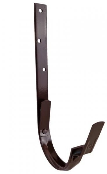 COVERNIT Žlabový hák 250/80 čokoládově hnědý RAL 8017, 250-430 mm