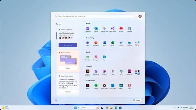 Microsoft unveils a new "human-centric" Start Menu redesign for Windows 11