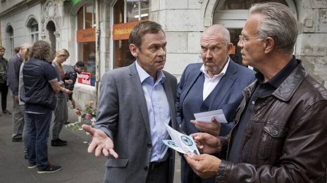 Místo činu - Kolín - Stráž na Rýně - Z filmu - Sylvester Groth, Dietmar Bär, Klaus J. Behrendt