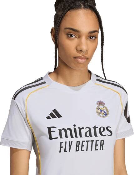 Dámský domácí dres s krátkým rukávem adidas Real Madrid 2025/26
