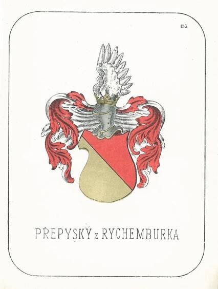 Přepyský z Rychemburka, chromolitografie, 1880