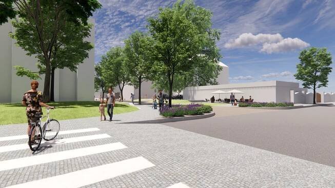 Územní studie Průchodní, Jeseník. – tomáš pospíšil architekt jeseník