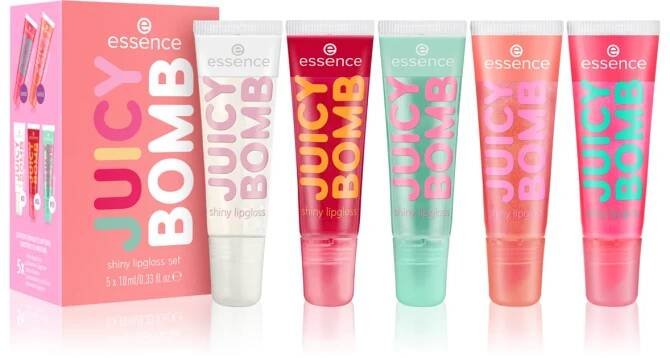 essence Juicy Bomb dárková sada (na rty)