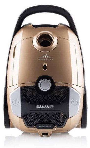 Sáčkový podlahový vysavač ETA Avanto 3519 90000 Zlatý s ECO motorem 800W, HEPA filtrem 12, 3L sběrnou nádobou