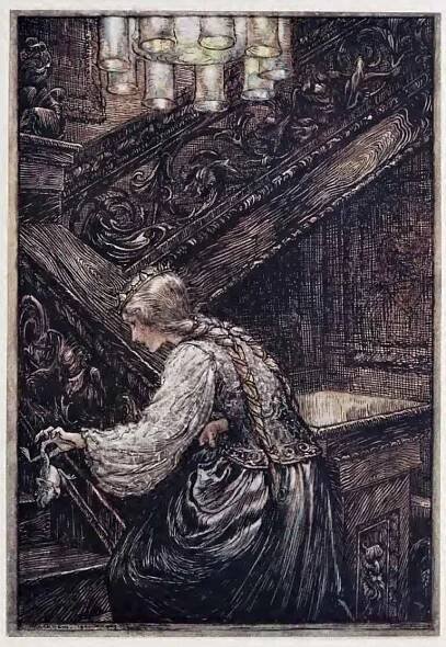 The Frog King And Iron Henry Arthur Rackham Hansel And Gretel Grimm
