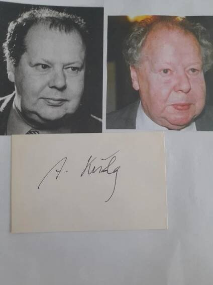Autogram VLADIMÍR KRŠKA