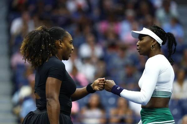 Serena and Venus Williams knocked out of doubles’ play by Czech duo at US Open