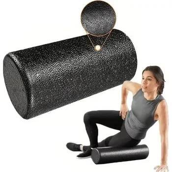 Masážní pěnový válec 33 x 14 cm Pomůcka na pilates a jógu pro uvolnění svalů zad, nohou, paží i chodidel při domácím cvičení