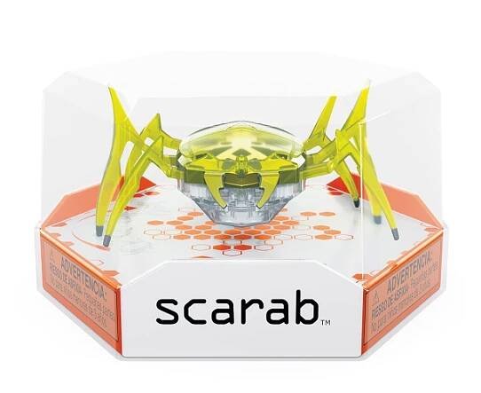 HEXBUG Scarab metalický - žlutý | Bambule Království hraček