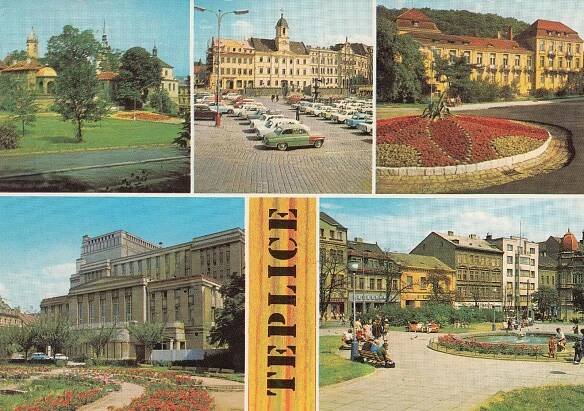 pohlednice [Teplice]  - Pohlednice místopis