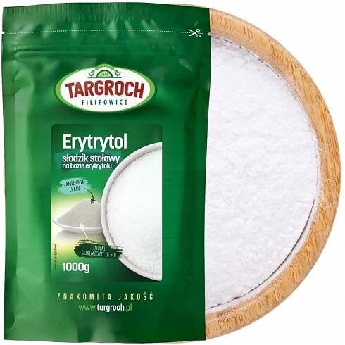 Přírodní Zdravý Cukr Erytrol Nízkokalorické Sladidlo 1000g TARGROCH