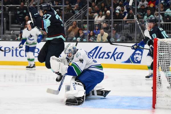 NHL: Vancouver Canucks at Seattle Kraken