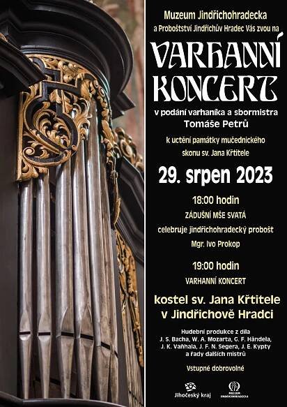 Varhanní koncert - Česká Kanada