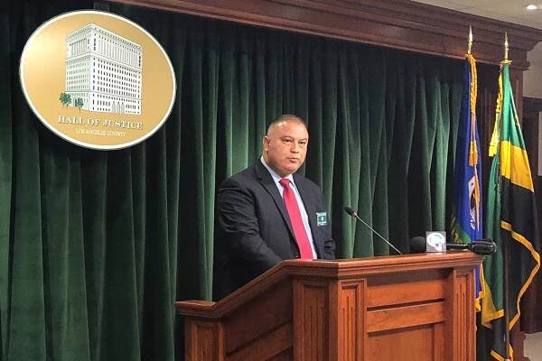 Los Angeles County Sheriff's Capt. Eduardo Hernandez