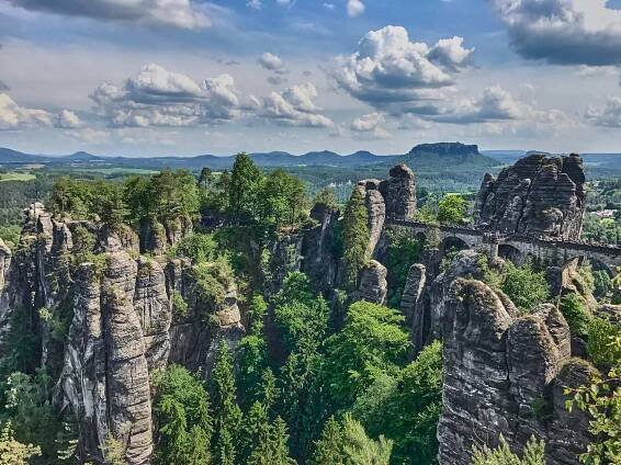 Bastei, the Natural Wonder in Saxon Switzerland, Germany - My Magic Earth