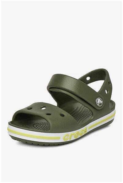 Sandály Crocs BAYABAND SANDAL T 211055-309 ZELENÁ