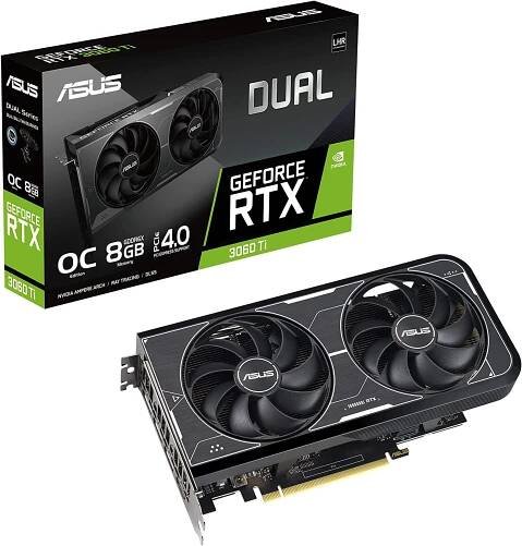 ASUS DUAL GeForce RTX 3060 Ti O8G GDDR6X (90YV0IP0-M0NA00)