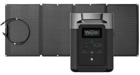 Nabíjecí stanice EcoFlow DELTA 2 + solární panel 160W