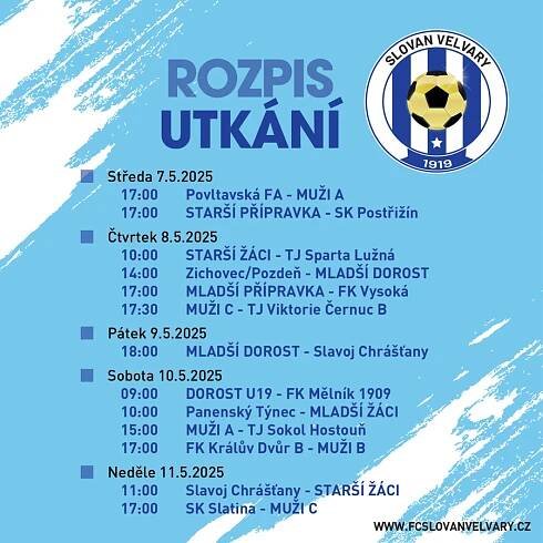 FC Slovan Velvary - Hlavní články