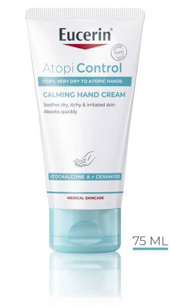 AtopiControl Calming Hand Cream for Eczema | Eucerin