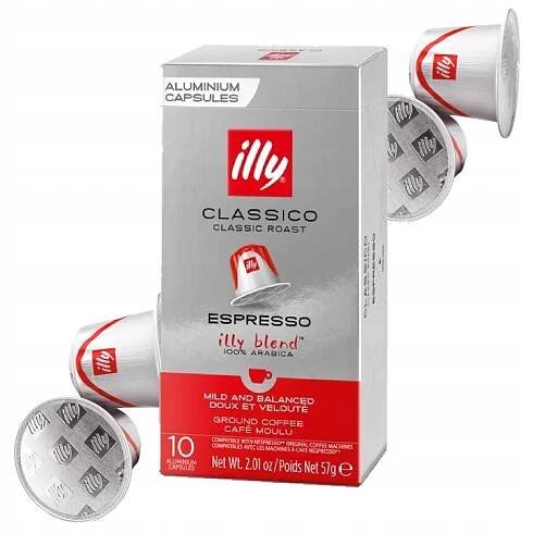 Illy Classico Espresso pro Nespresso 10 ks