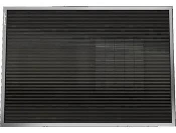 Topný panel SolarVenti Teplovzdušný solární panel SolarVenti - SV7 A SlimLine (40m2) černá na zeď s vypínačem