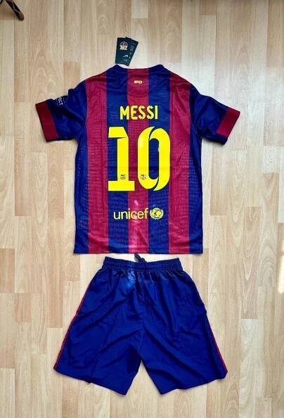 Messi - FC Barcelona 2014/15 UCL final full kit