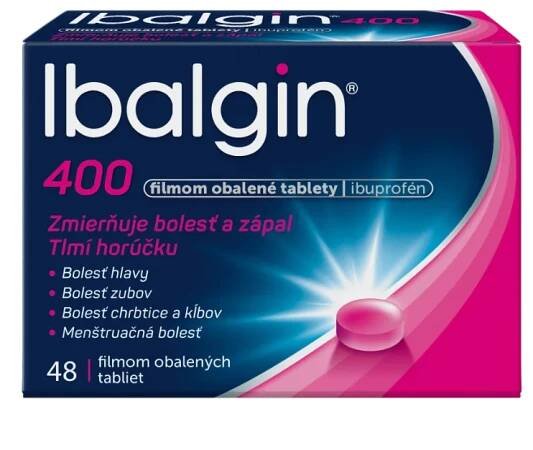 Ibalgin 400 mg 48 tabliet 1×48 tbl, liek
