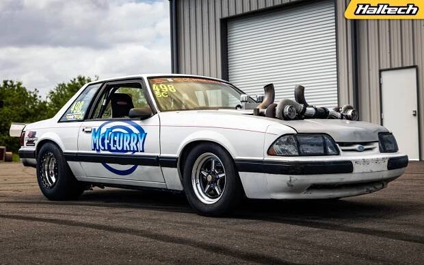 Cleetus McFarland's Foxbody Mustang McFlurry - Haltech