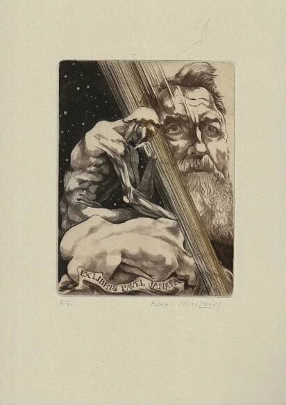 Musil, Karel – Exlibris Pavel Janata