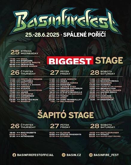 Basinfirefest 2025 se blíží: DARK TRANQUILLITY | Spark Rock Magazine