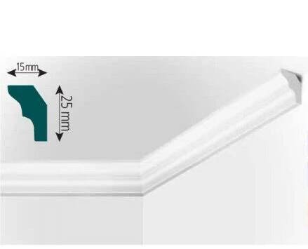 Stropní polystyrenová lišta S25