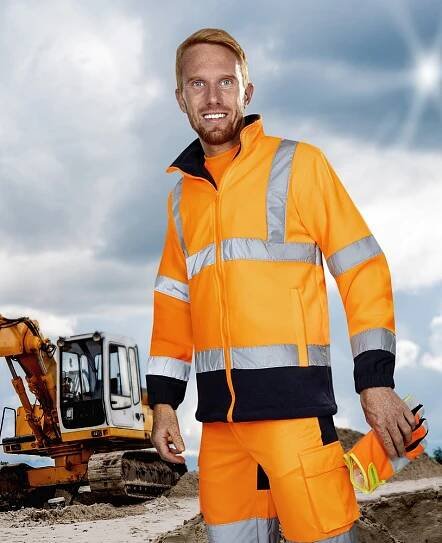Reflexní mikina fleece ARDON®REF402 oranžová | Pracovní oblečení, obuv a ochranné pomůcky ARDON®