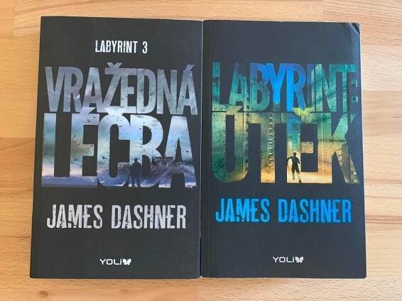 série Labyrint, James Dashner - Knižní sci-fi / fantasy