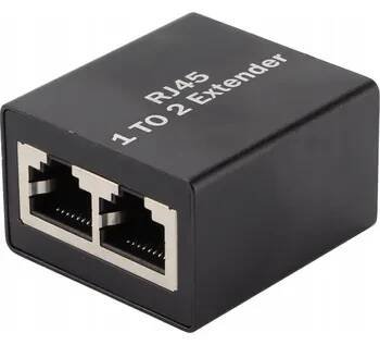 Rozbočovač Ethernetový adaptér RJ45 konektor