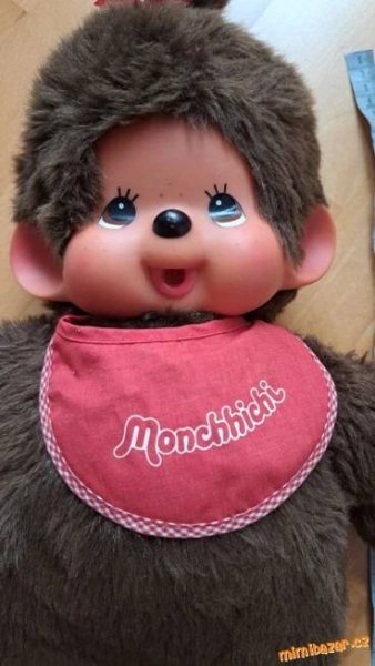 Prodám - MONCHHICHI Mončičák holčička 45 cm, Praha - západ