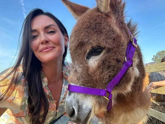 Taylor Cole and Donkey