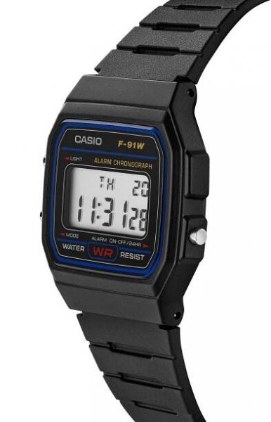 Casio Collection F-91W-1YER
