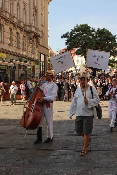 MFF Brno - průvod, 31. 8.