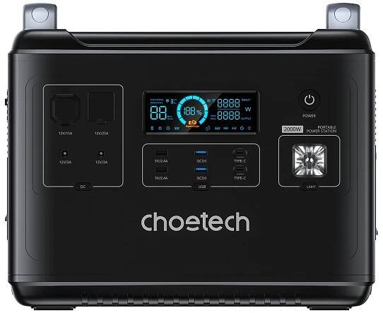 Choetech BS006 Super Mini 2000W černá