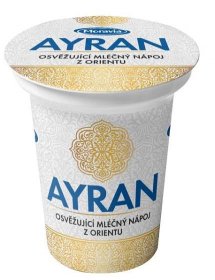 Moravia Ayran Nápoj mléčný chlaz. 1x180ml - Bílé, Jogurtové nápoje, Mléčné, jogurtové nápoje, Mléčné výrobky, vejce, tuky
