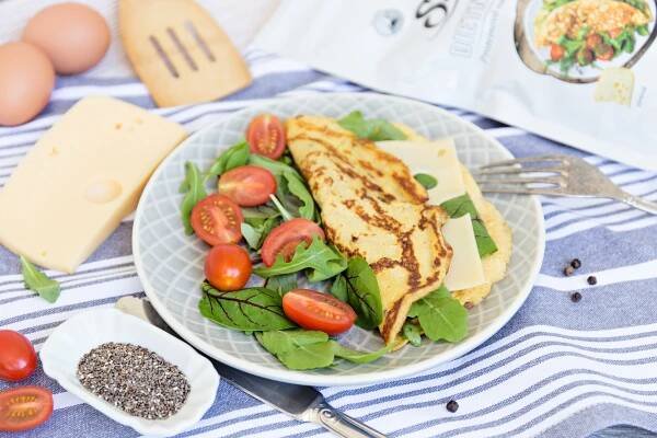 Keto omeleta