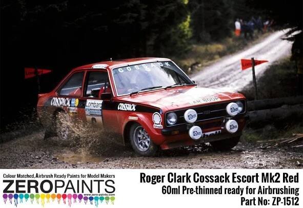 1512 Roger Clark Cossack Escort Mk2 Red Matt