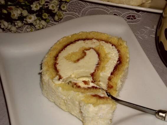 Recept: Kokosová roláda