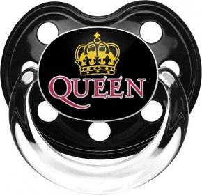 Queen (Logo) - Soother - dudlík > Kids > Dudlíky a lahve - shop.musicserver.cz