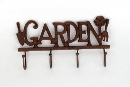 Věšák na zahradu GARDEN 30,0x5,5x17,6 cm
